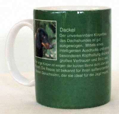 Dackel Kaffeebecher