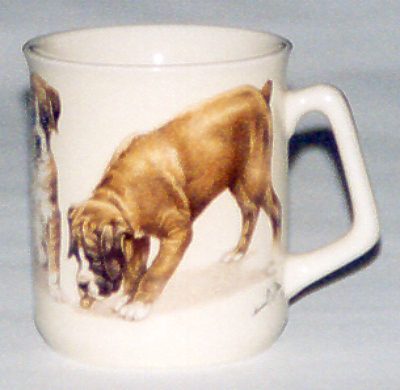 Boxerwelpen-Kaffeebecher