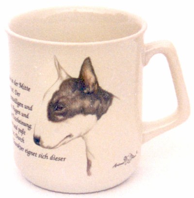 Bullterrier-Kaffeebecher