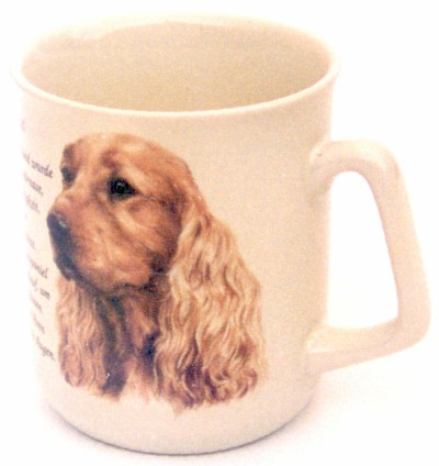 Cocker Spaniel-Kaffeebecher