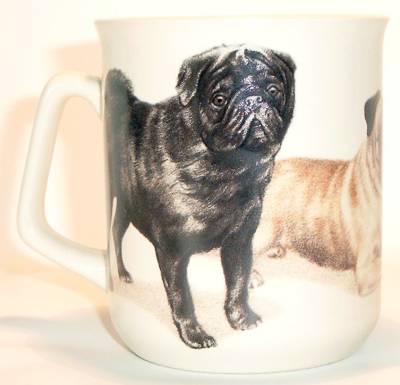 Kaffeebecher Mops