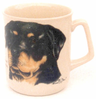 Rottweiler-Kaffeebecher