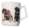 Rottweiler Welpen Kaffeebecher