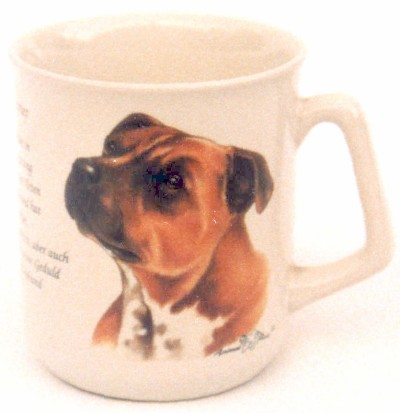 Staffordshire Bullterrier-Kaffeebecher