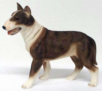 Bullterrier-Figur