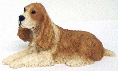 Cocker Spaniel liegend