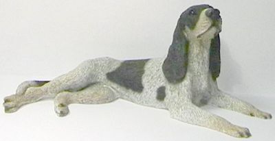 Coonhound Figur