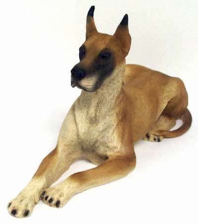 Dogge braun-Figur