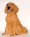 Golden Retriever Welpe Figur