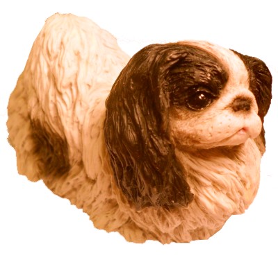 Pekinese-Figur