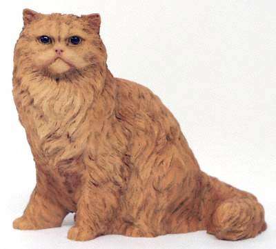 Perser Katze braun-Figur