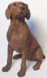 Weimaraner-Figur