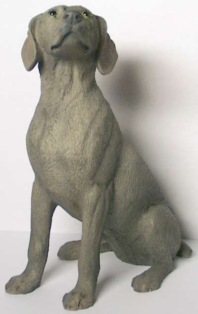 Weimaraner-Figur