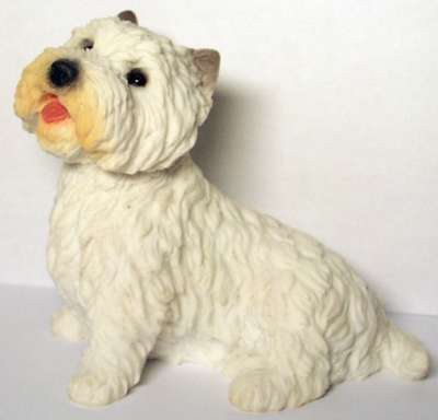 West Highland White Terrier-Figur