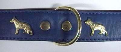 Halsband mit Schferhundmotiv
