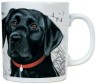 Labrador Retriever schwarz Kaffeebecher