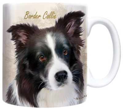 Border Collie Kaffeebecher