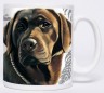 Labrador Retriever braun Kaffeebecher