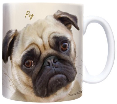 Mops Kaffeebecher