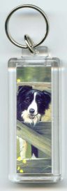 Border Collie Schlsselanhnger