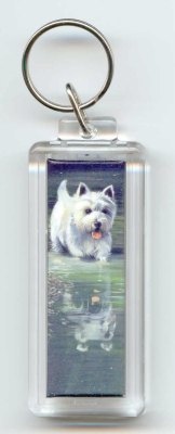 Westie Schlsselanhnger