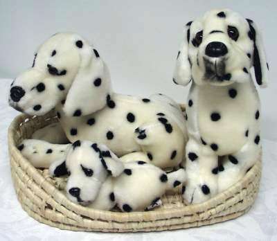 Plush Dalmatian Family
