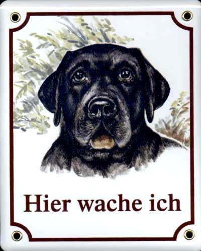 Labrador Retriever Emailschild