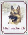 Deutscher Schferhund Emailschild